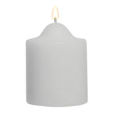 48x Premium Church Candle Pillar Candles White Unscented Lead Free 24Hrs - 5*10cm V563-CH510-48PCS