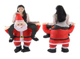 Santa Costume Funny Father Christmas Riding Inflatable Show Party Cosplay Role Playing Props V1294-YM0703-3115230047712