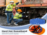 24PCS Hard Hat Sweatbands, Cotton Reusable Sweatband, Washable Hard Hat Sweat Bands for V1369-AZ3-W-08774