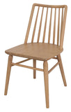 Riviera Solid Oak Dining Chair - Set of 2 V199-CH050RVRSF2NU