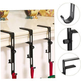 2 in 1 Garland and Stocking Hanger, Christmas 2 in 1 Hanger, Adjustable Garland and Stocking V1192-AZ-W-21061