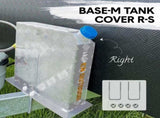 Alpen Outdoor Silver Fuel Cover Right SideBase Mount 2mm Thickness Aluminium Diesel Heater Fuel V985-BASEMTANKCOVERRS