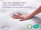 Levitex Queen Mattress 23CM With Pocket Spring & Cooling Gel Foam, Medium-Firm Full-Body Support, MATTRESS-F-SYNC-23-Q