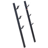 Trimmer Rack, 3 Place Weeder Trimmer Rack, Locking Trim Holder Landscape Trailer Rack Carrier Mount V952-ZLSDCJGJ3000VHDC7V0