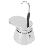 Single Spout Mocha Pot Stainless Steel Hand Pour Latte Classic Coffee Pot for Home Office 200ml V1294-YM0716-3118220132712