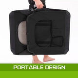 Portable Soft Dog Cage Crate Carrier XL BLACK V274-PET-3002XL-BK