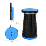 Portable Collapsible Telescopic Stool - Foldable, Lightweight, Adjustable, and Compact Camping Chair V888-ELOSUNG10701