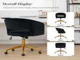 Velvet Home Office Chair- Black V226-SW8848BK