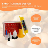 Electric 24 Egg Incubator Accessories Hatching Eggs Chicken Quail Duck V238-SUPDZ-33453377798