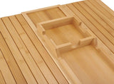Sofa Arm Tray Wood Double Use Removable Foldable Couch Armrest Table for Drinks Snacks V1294-YM0901-3117250040211