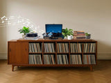 Bluetooth Suitcase Turntable with Speaker V1031-SP-TT25BK-192