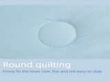 Watermelon green Cooling Summer Quilt with Ice Silk Fabric Lightweight Breathable Air Conditioner V888-ELOSUNG48480