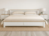 Noosa King Bed Frame with Shelf V1150-BED24001KING