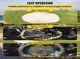 LLDPE Pond Liner 20x25 ft, Pond Liner 20 Mil, Fish Pond Liners for Waterfall, Pond and Fish Ponds V952-FSM20X25FT0000001V0