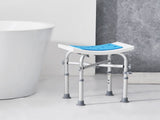 Shower Chair, Adjustable Height Shower Stool with Crossbar Support, Shower Seat for Inside Shower or V952-LYDFXLHJPEWFYGW6TV0