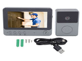 Video Doorbell Intercom System 2.4G Duplex Wireless Video Doorbell with Display Ding Dong Doorbell V1294-YM0901-3114250002711