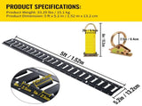E Track Tie Down Rail Kit 30PCs 1.52m E Track Rails Enclosed Cargo Trailer V952-HSPSE5FT28PCSYVR0V0