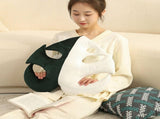 Turtle Back Bamboo Sofa Pillow Cushion Leaf Shaped Throw Pillow V1294-YM0716-220726DJ04-4