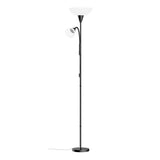 Artiss Floor Lamp Mother and Child Modern Home Living Room Office Reading Black LAMP-FLOOR-SF-1171-BK