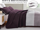 Radiant Quilted coverlet and pillowcovers set Brighten Any Room - Queen size V745-MAC090478Q13U