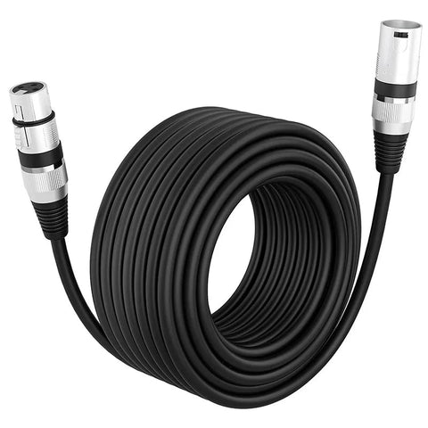 10m Hridz XLR Cable Male To Female Audio Output and Input Apply To KTV Microphone V571-HZMFXLRCABLE-10M