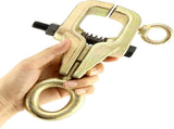 Auto Body Repair Clamp, 5 Ton Top and Straight 2 Way Auto Body Clamps, Self Tightening Frame V1258-DP02-C-3305