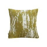 SOGA 50cm Throw Pillow White and Olive Green Plush Polyester Fiber and Cotton for Home Decor FRENCHCUSHION328