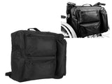 40x14x48cm Wheelchair Storage Bag Portable Cart Large Capacity Waterproof Hanging Bag Black V1294-YM0901-3117200106111