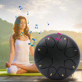 2026 Winter Clearance! Outdoor Rain Drum Outdoor Rain Play Steel Tongue Drum 11.4Cm 8 Tones V1370-AZ4-19846