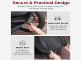 Bike Cover Outdoor Waterproof Bicycle Covers Rain Sun UV Dust Cover with Lock Hole for Mountain, V1192-AZ-W-22932