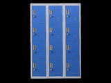 12-Door Locker for Office Gym Shed School Home Storage - Padlock-operated V63-838981