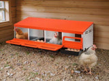 Chicken Nesting Boxes, 4 Compartments, Metal Egg Laying Boxes with Protective Collection Lids, Roll V952-JSCDX1530INCI7BMT002V0