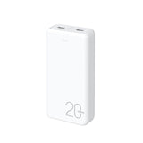 KIVEE PT63 20000mAh Power Bank White V28-ELEKIVPT63