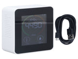 Bluetooth Carbon Dioxide Air Quality Monitor TVOC Tester 60 Day Data Storage Humidity Temperature V1294-YM0718-3113220023812