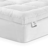 Giselle Bedding 5cm Bamboo Pillowtop Mattress Topper 1000GSM Mattress Pad for Back Pain Relief TOPPER-BAM-Q