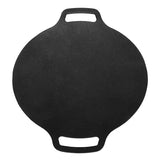 Round Korean BBQ Grill Pan with 6-Layer Non-Stick Aluminum Alloy Surface for Indoor Cooking, Camping V1189-LC-HW-00675