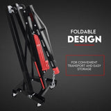 2 Ton Hydraulic Engine Crane Folding Hoist Stand Mobile Garage Workshop V379-FOLDCRNB0SET07