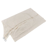 Milky White Shade Canopy Waterproof Shading Foldable 3x3m Quadrilateral Reducing Heat Shade Sail for V1294-YM0523-3111210510811