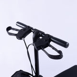 EQUIPMED Knee Scooter Walker, 10 inch Tyres Dual Brakes Bag - Broken Leg Ankle Foot Mobility V219-HELKNSEQS2BA