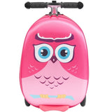 VEVOR Ride-on Luggage 20-inch Kids Scooter Suitcase with Flash Wheels Pink V952-FDDQXXLX20INHPZ8K001V0