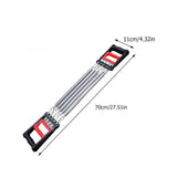 Red Chest Expander Fitness Equipment Set for Strength Training and Muscle Building V1370-AZ4-15231