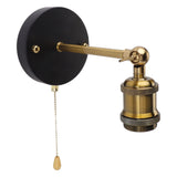 Retro Wall Sconce E27 E26 Iron Adjustable Vintage Wall Mounted Lamp Lighting Fixture Set with Switch V1294-YM0703-3119230086911