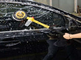 360 Degree Rotating Wash Brush Kit with Long Handle & Hose Attachment Detachable Retractable V1366-AZ2-W-12692