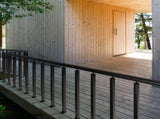 Cable Railing Post, 36" x 2" x 2" Level Deck Railing Post Without Holes, SUS304 Stainless V952-1JZLGZ91455H6Z2UHV0