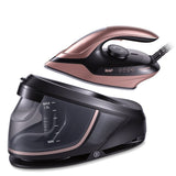 Professional Steam Iron with Ceramic Soleplate and 1.5L Detachable Water Tank for Home Use, Vertical V1341-ZY-9X4CJCSD-ROSEGOLD