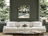 Jungle By The Pool Artwork Framed Wall Art 80x120cm V637-E592644