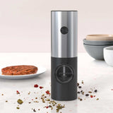 Electric Salt and Pepper Grinder - 70ml One Press Battery Operated Shaker Mill V238-SUPDZ-40424349630544