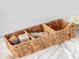 1X Storage Basket Natural Woven Water Hyacinth Bathroom Toliet Roll Holder Storage Organizer Basket V1369-AZ3-W-17634