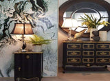 Dynasty 1 Drawer / 1 Door Bedside Table 65cm V637-48039