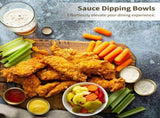 12PCS Sauce Dipping Bowls, Stainless Steel Sauce Dishes, Round Sauce Dip Bowls, Mini Sauce Cups, V1192-AZ-W-18271